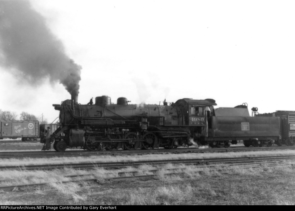 Chicago, Burlington & Quincy 2-8-2 #4980